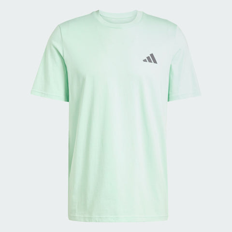 adidas Originals x Mercedes AMG Petronas F1 Team Premium Woven Graphic Tee Frozen Green / Grey Strata
