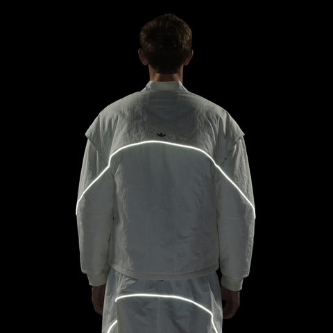 adidas Originals Motor Ave Racer Jacket Off White
