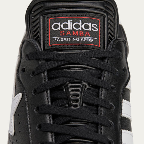adidas Originals x Bape Samba Bape Core Black / Cloud White / Gum