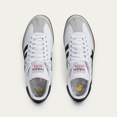 adidas Originals x Bape Samba Bape Cloud White / Core Black / Gum