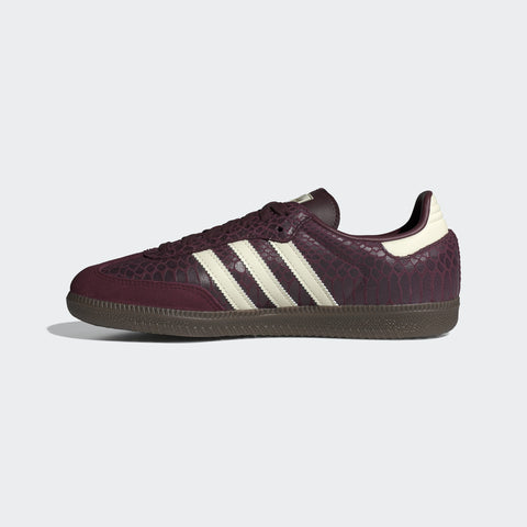 adidas Originals Samba OG Maroon / Cream White / Gold Metallic