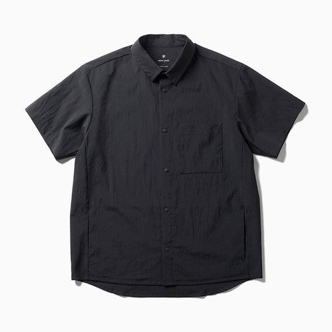 Snow Peak Breathable Quick Dry S/S Shirt Black