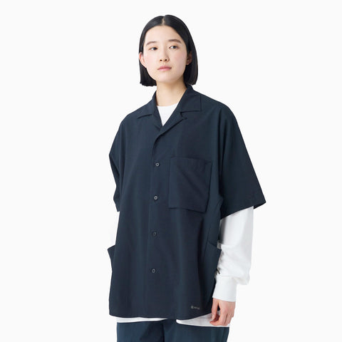 Snow Peak Airo Short Sleeve Shirt Black