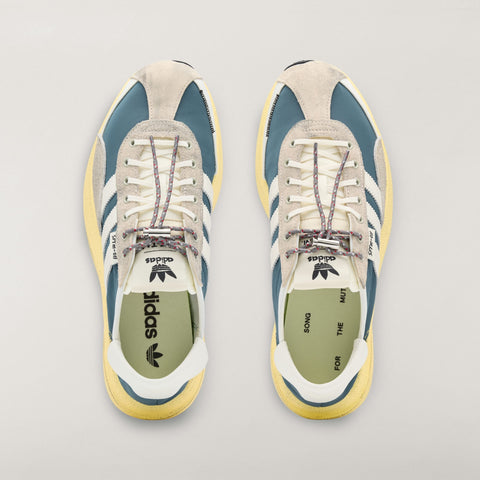 adidas Originals x Song For The Mute SL 72 Pro Wild Teal / Core White / Easy Yellow