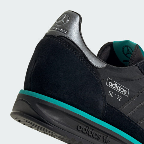 adidas Originals x Mercedes AMG Petronas F1 Team SL 72 RS Core Black / Silver Metallic