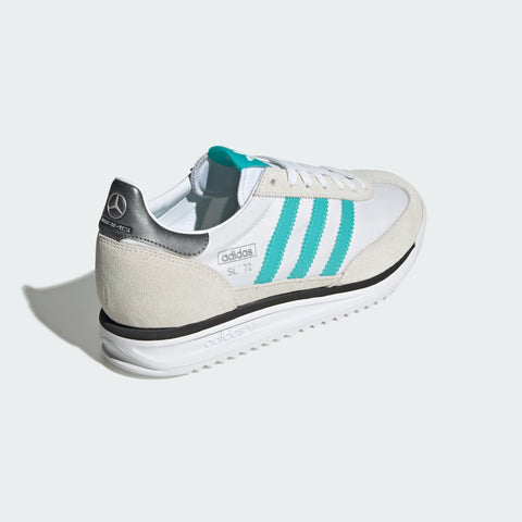 adidas Originals x Mercedes AMG Petronas F1 Team SL 72 RS Cloud White / Core Black / Silver Metallic