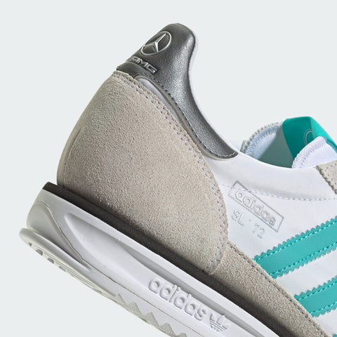 adidas Originals x Mercedes AMG Petronas F1 Team SL 72 RS Cloud White / Core Black / Silver Metallic