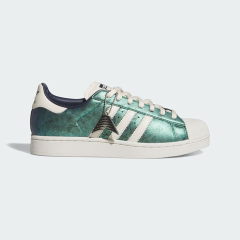 adidas Originals x Anthony Edwards Superstar II Core Black / Acid Orange / Silver Metallic