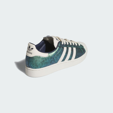 adidas Originals x Anthony Edwards Superstar II Core Black / Acid Orange / Silver Metallic