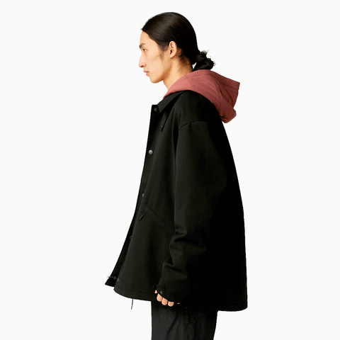 Snow Peak Hybrid Wool Coach Jacket Black
