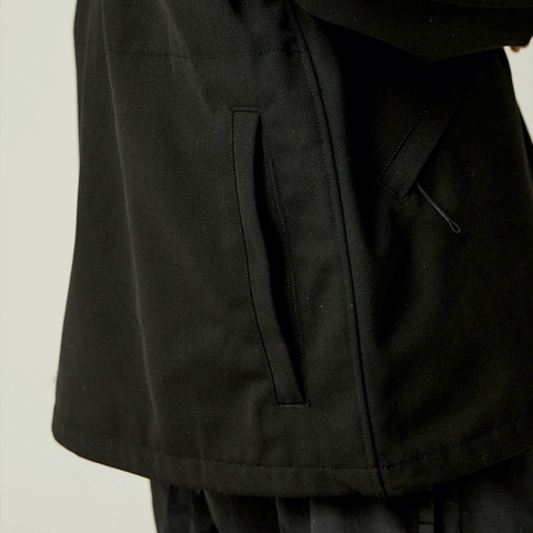 Snow Peak Hybrid Wool Coach Jacket Black