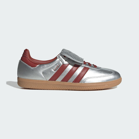 adidas Originals Samba LT Silver Metallic / Preloved Ruby / Gum