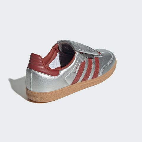adidas Originals Samba LT Silver Metallic / Preloved Ruby / Gum