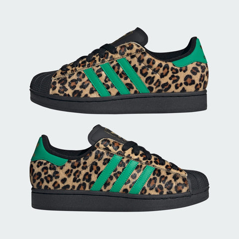 adidas Originals Superstar II Core Black / Court Green / Gold Metallic