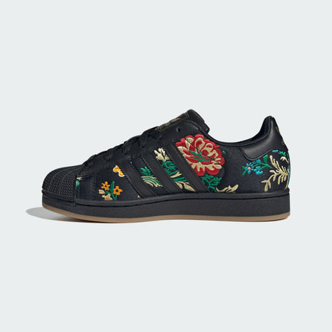 adidas Originals Superstar II Core Black / Gold Metallic / Gum
