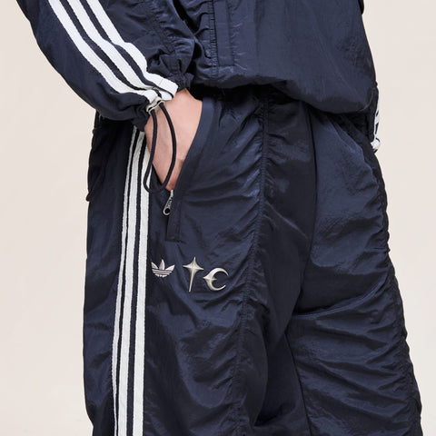 adidas Originals x Thug Club Woven Track Pants Black / Metallic Silver