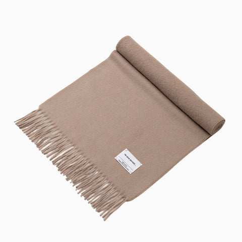 The Inoue Brothers Brushed Scarf Greige