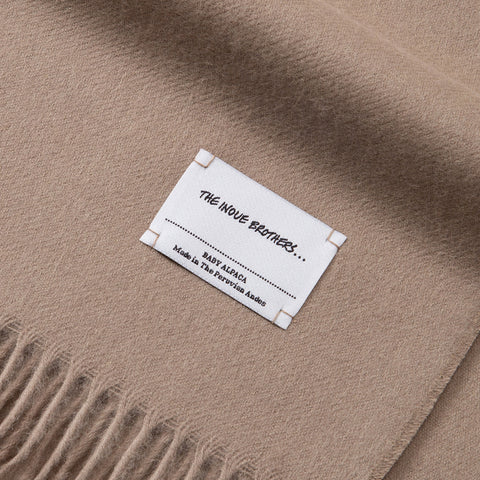 The Inoue Brothers Brushed Scarf Greige