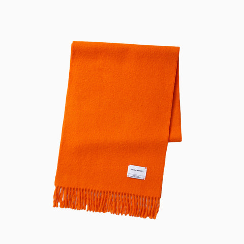 The Inoue Brothers Brushed Scarf Orange
