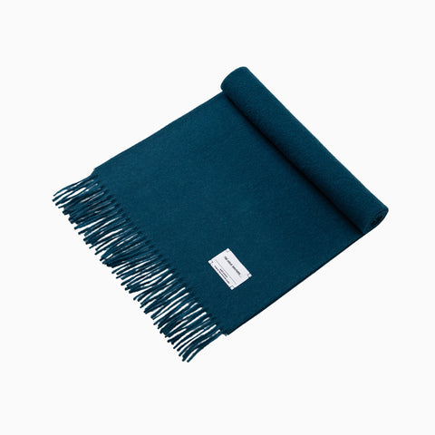The Inoue Brothers Brushed Scarf Teal