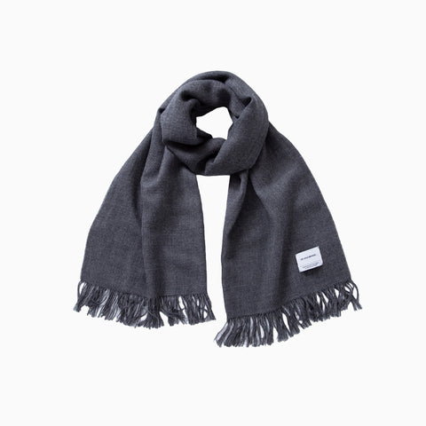 The Inoue Brothers Non Brushed Large Stole Grey