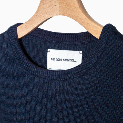 The Inoue Brothers Crew Neck Sweater Navy