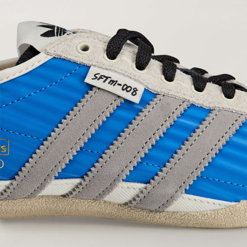 adidas Originals x SFTM Tokyo Blue Bird / Charcoal Solid Grey / Off White