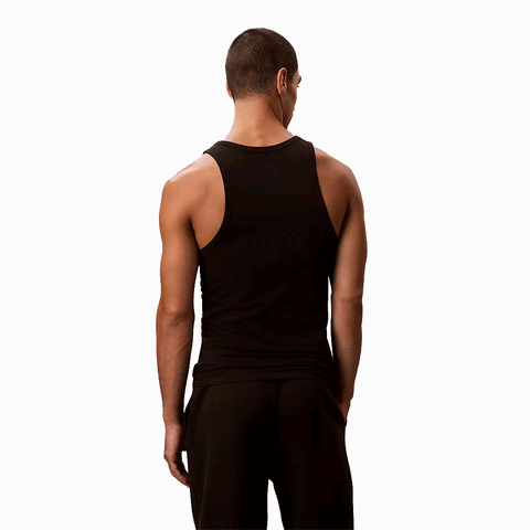 Calvin Klein 3 Pack Lounge Tank Tops Black
