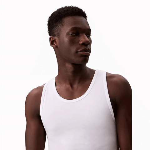 Calvin Klein 3 Pack Lounge Tank Tops White