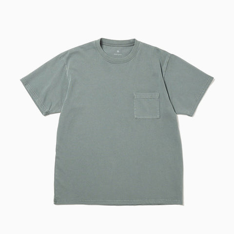 Snow Peak Garment Dyed T-Shirt Dark Green