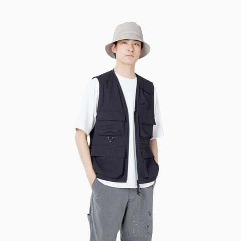 Snow Peak Takibi Herringbone Vest Black