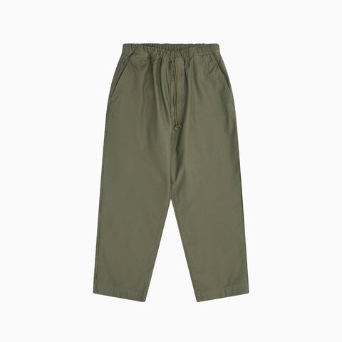 Junya Watanabe MAN Elasticated Cotton Drill Trousers Khaki