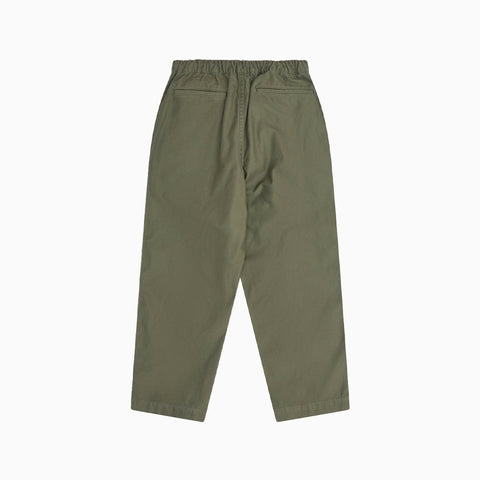 Junya Watanabe MAN Elasticated Cotton Drill Trousers Khaki