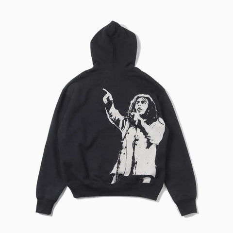Junya Watanabe MAN x Carhartt Bob Marley Hoodie Black