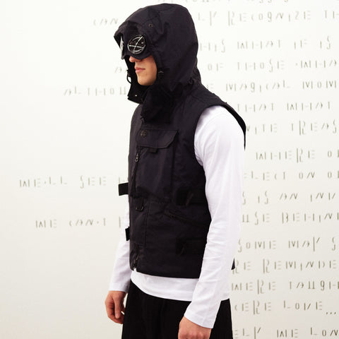 Junya Watanabe MAN x C.P. Company Nylon Vest Black