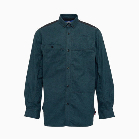 Junya Watanabe MAN Cotton Flannel Shirt Navy / Red