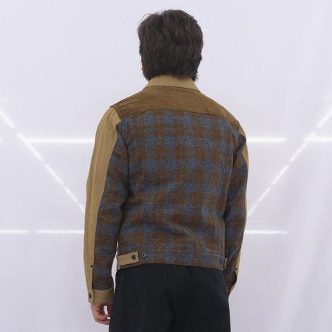 Junya Watanabe MAN Panelled Trucker Jacket Sand