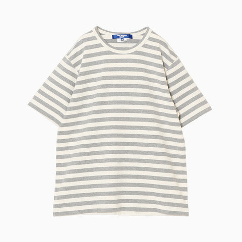 Junya Watanabe MAN Stirped T-Shirt Natural / Gray