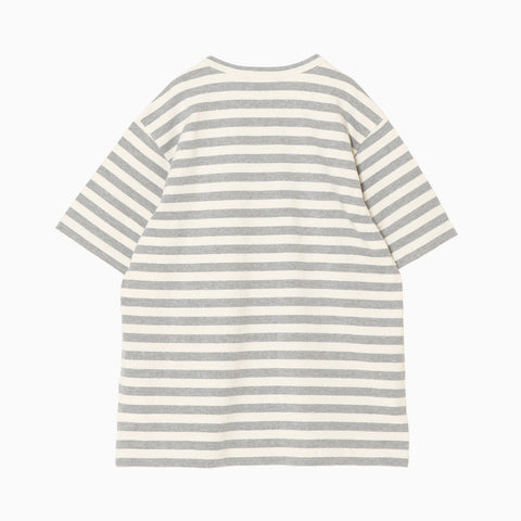 Junya Watanabe MAN Stirped T-Shirt Natural / Gray