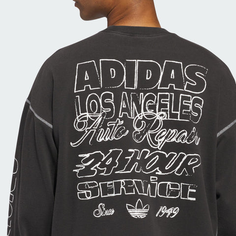 adidas Originals Wilshire LS Tee Black