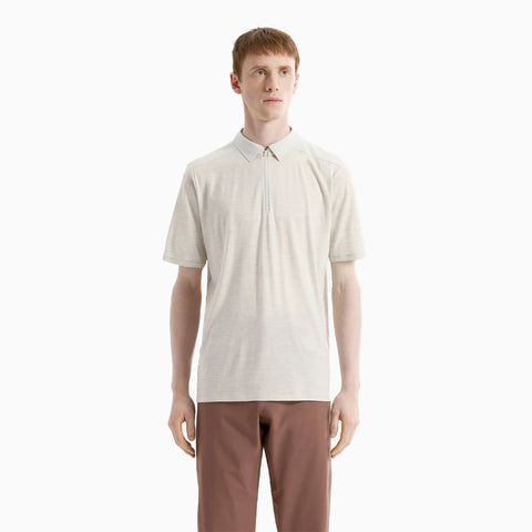 Arc'teryx Veilance Frame Polo Shirt SS Dark Cocoon Heather