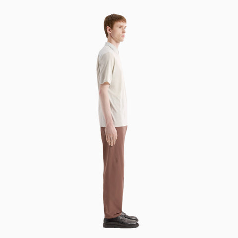 Arc'teryx Veilance Frame Polo Shirt SS Dark Cocoon Heather