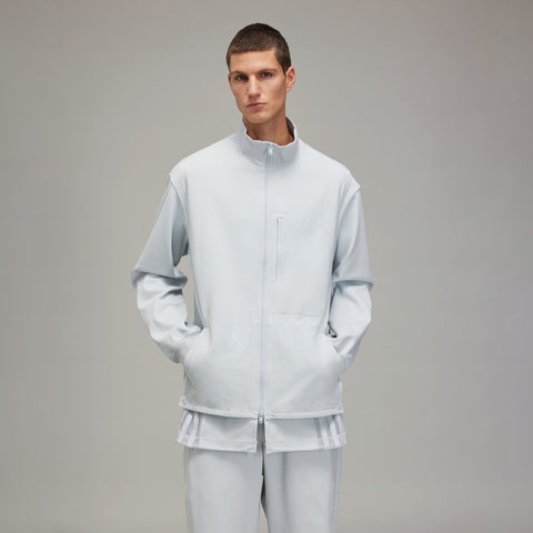 adidas Y-3 3-Stripes Relaxed Track Top Clear Grey