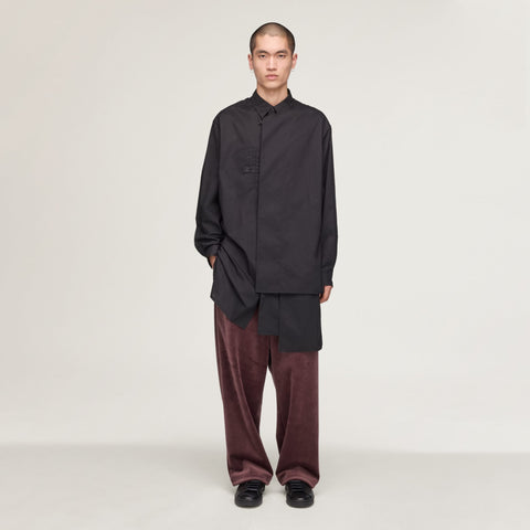 adidas Y-3 Adaptive Cotton Shirt Black