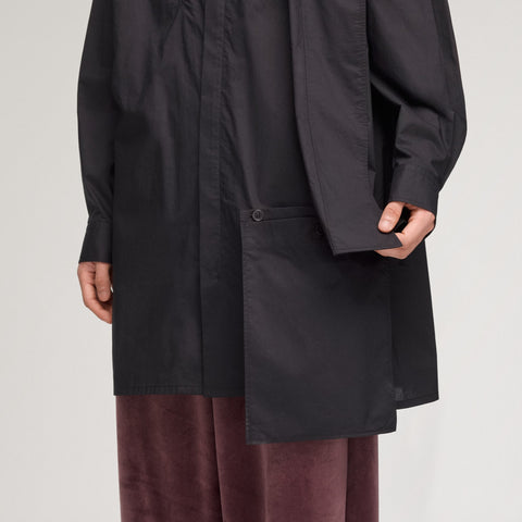 adidas Y-3 Adaptive Cotton Shirt Black
