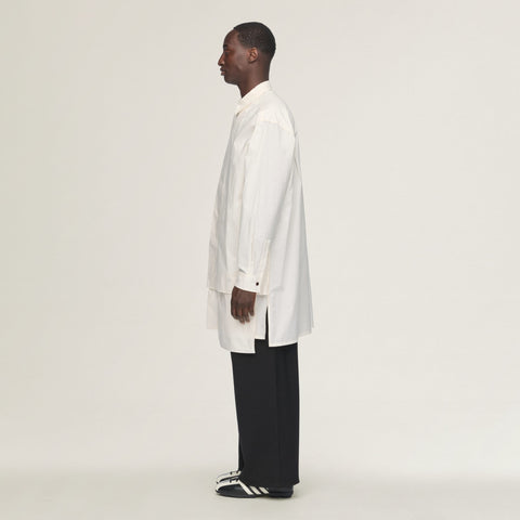 adidas Y-3 Adaptive Cotton Shirt Chalk White