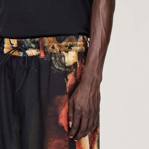 adidas Y-3 AOP Sport Uniform Track Pants Black