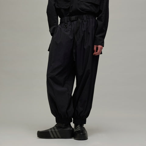 adidas Y-3 Allover Print Nylon Shell Pants Black