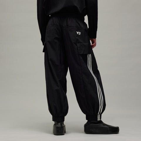 adidas Y-3 Allover Print Nylon Shell Pants Black