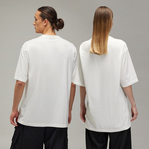 adidas Y-3 Boxy Short Sleeve Tee Core White